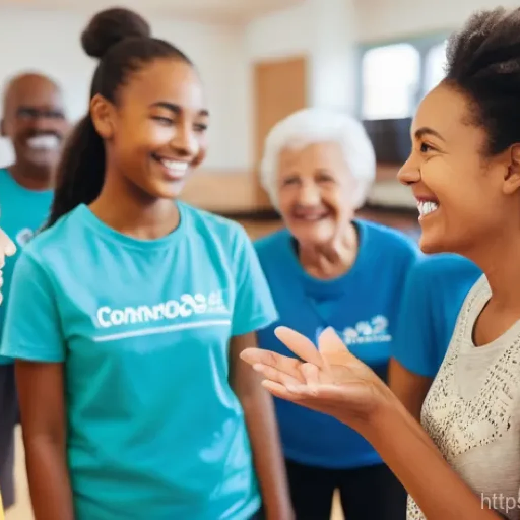 레크리에이션 지도자의 대인관계 기술 - **Prompt 1: Empathetic Connection in Diverse Recreation**
    A female recreation leader, in her lat...