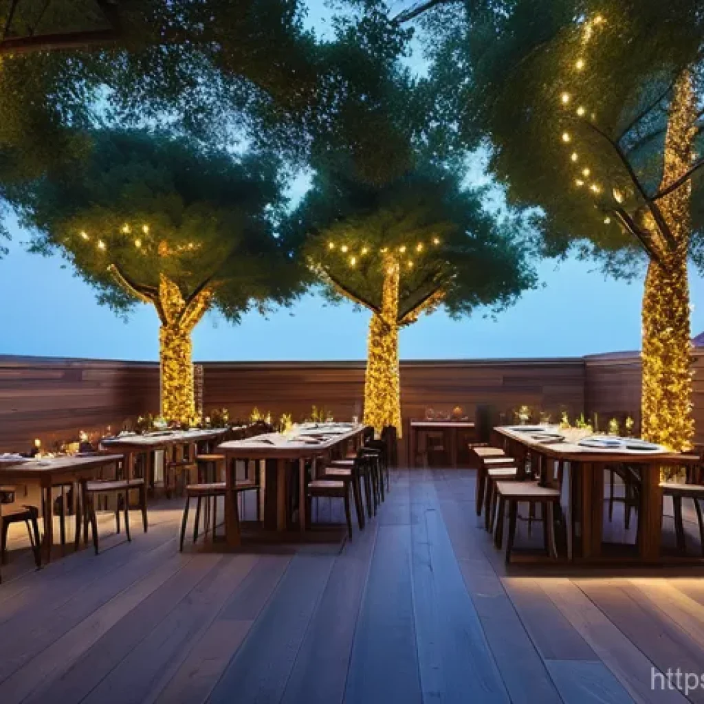 레크리에이션 지도자와 성과 지표 - Lively Cypress Tree Crafting Workshop for Couples**
A brightly lit, modern community center hall fil...